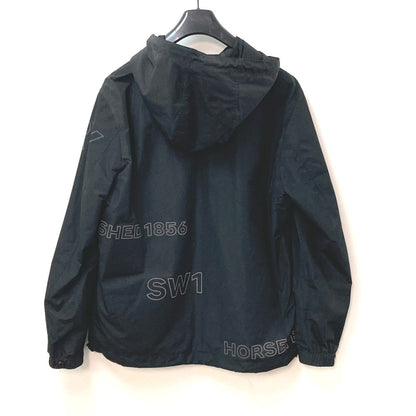 BURBERRY Jacket Nylon black Outer Apparel Long Sleeve Tops Check Inside hoodie logo mens âk