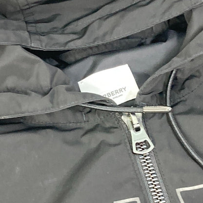 BURBERRY Jacket Nylon black Outer Apparel Long Sleeve Tops Check Inside hoodie logo mens âk