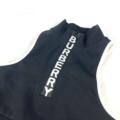 BURBERRY Tank top 8018926 polyamide black Logo Tops Women S