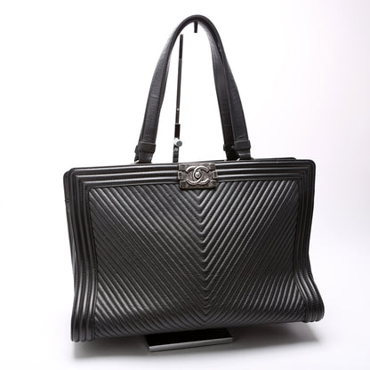 Chanel Boy Shopping Tote Medium 21M Bag