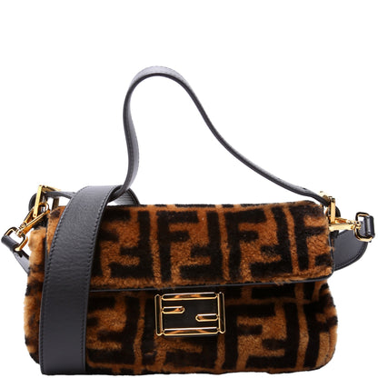 Fendi 8BR600uette FF Shearling Bag