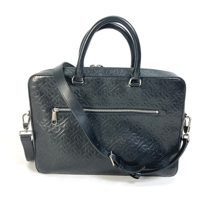 BURBERRY Business bag 8014391 leather black Crossbody handbags TB mens