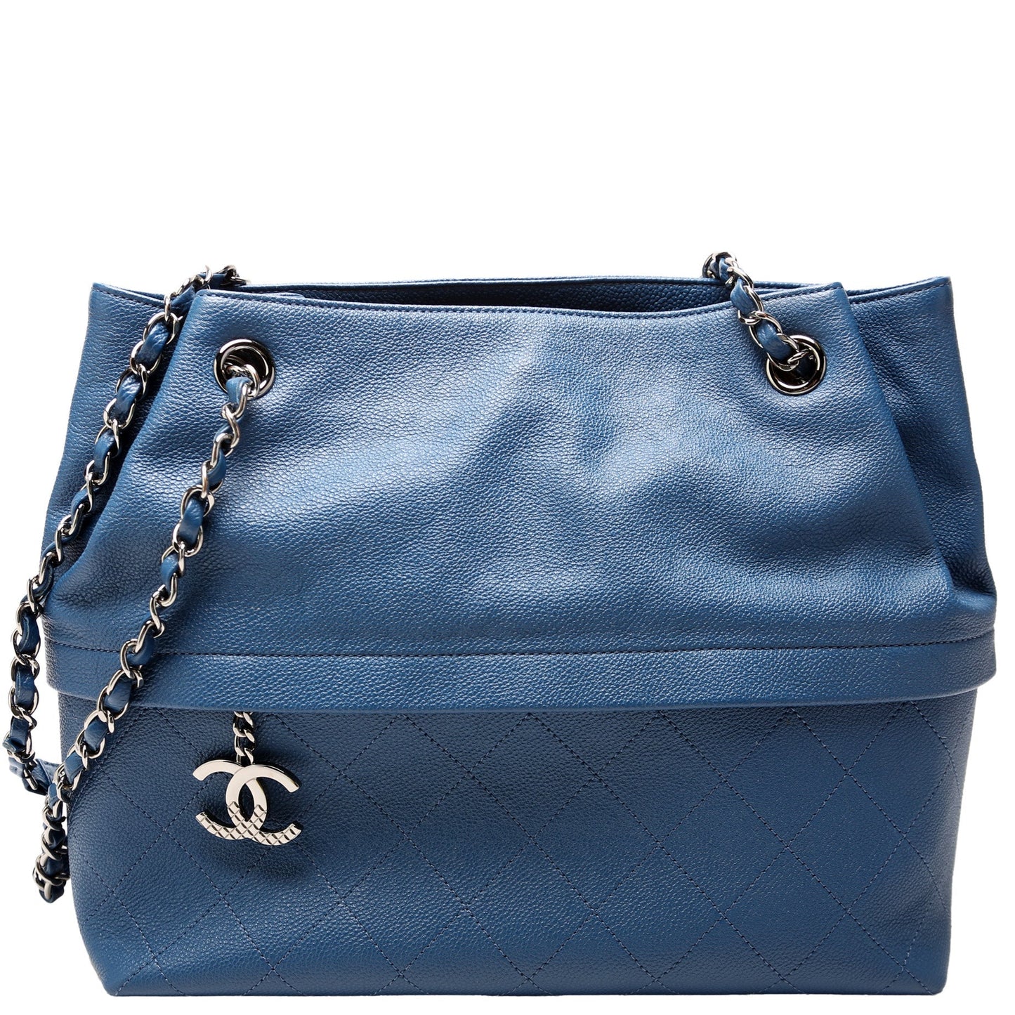 Chanel Zip And Carry Shopping Tote Medium Caviar 24M Bag