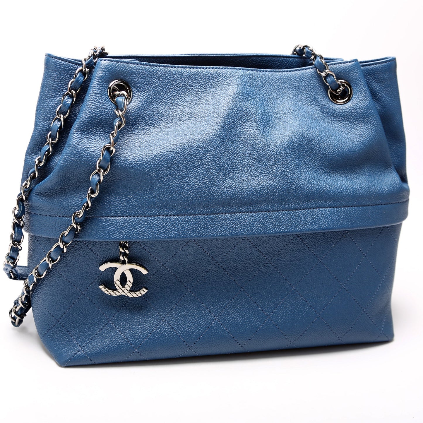 Chanel Zip And Carry Shopping Tote Medium Caviar 24M Bag