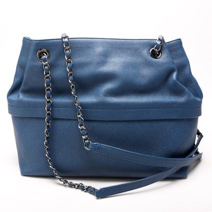 Chanel Zip And Carry Shopping Tote Medium Caviar 24M Bag