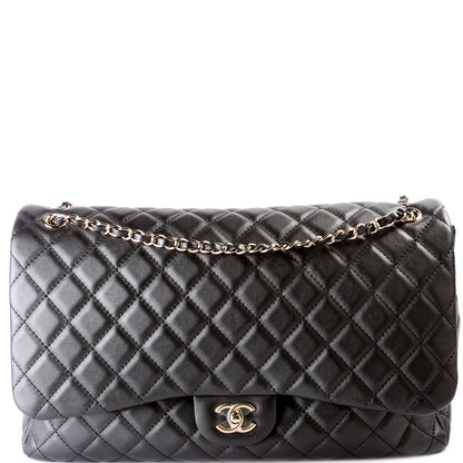 Chanel Small XXL Travel Flap Quilted Calfskin 28M Bag