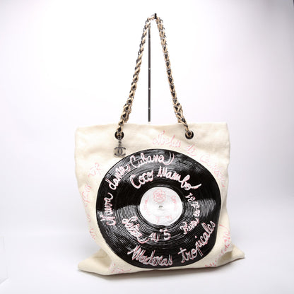 Chanel Paris-Cuba Canvas Large Shopping Tote 23M Bag