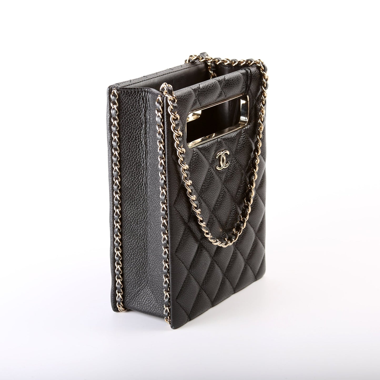 Chanel Box Evening Caviar RFID Bag