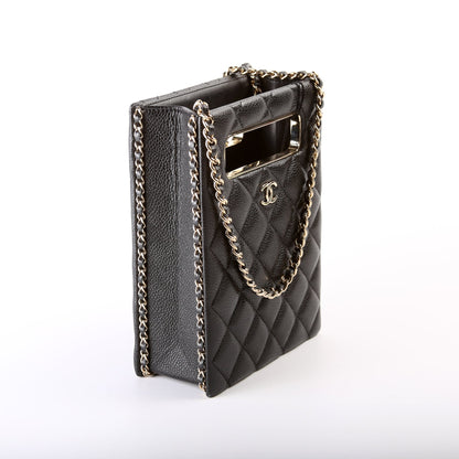 Chanel Box Evening Caviar RFID Bag