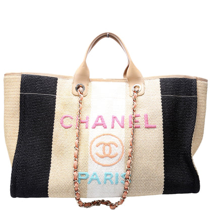 Chanel Deauville Large Raffia 29M Bag