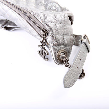 Chanel Banane Waist Metallic Calfskin 21M Bag
