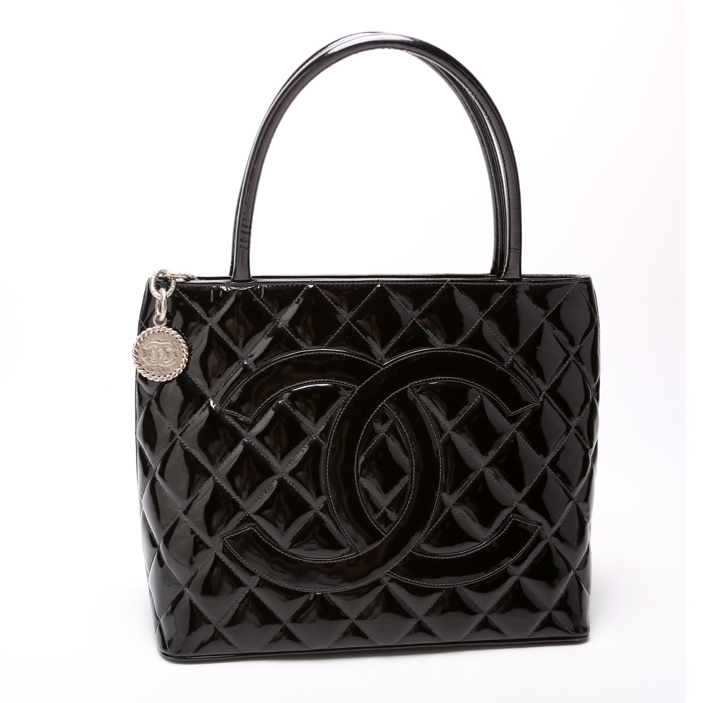 Chanel Medallion Tote Patent Bag
