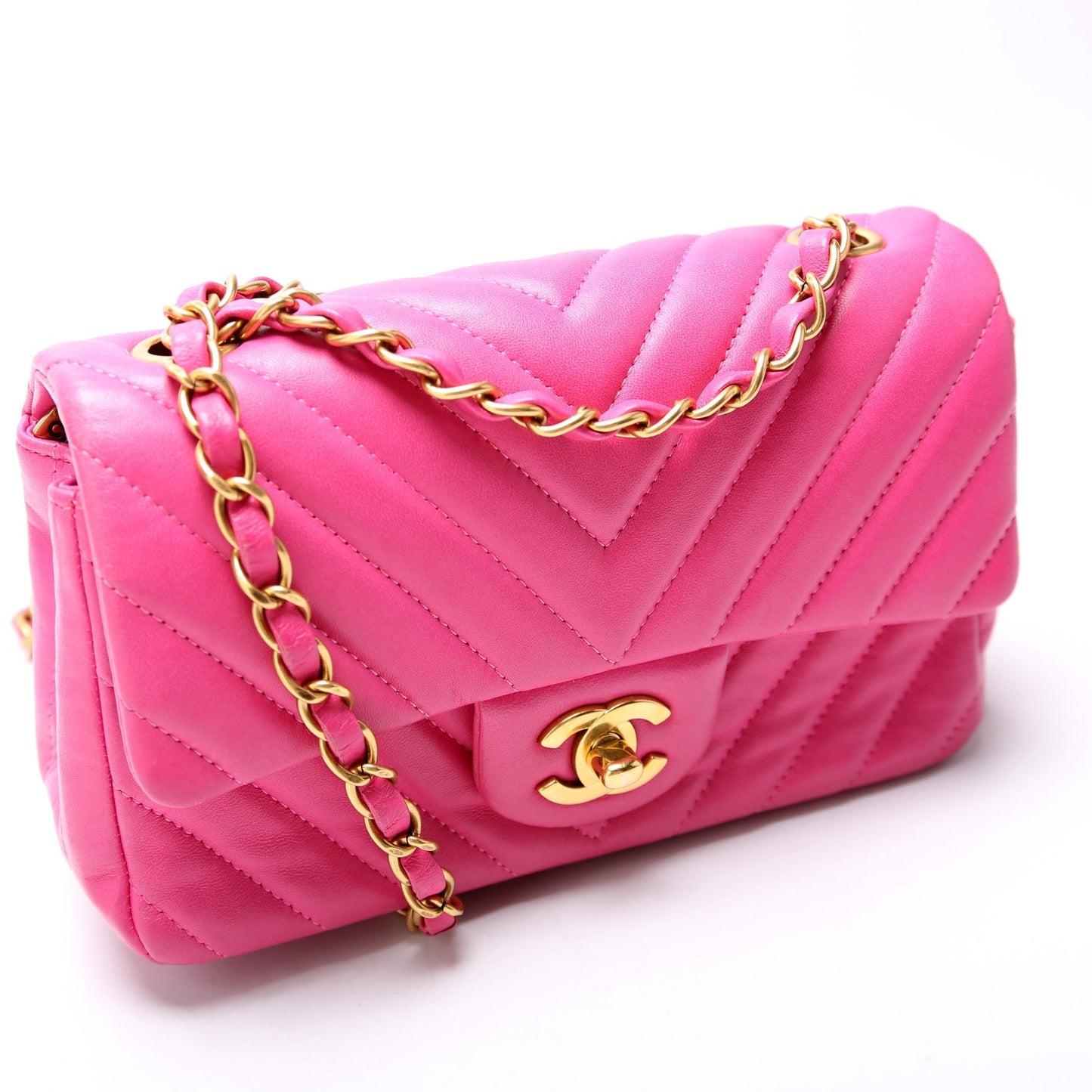Chanel Classic Flap Mini Rectangle Lambskin 21M Bag