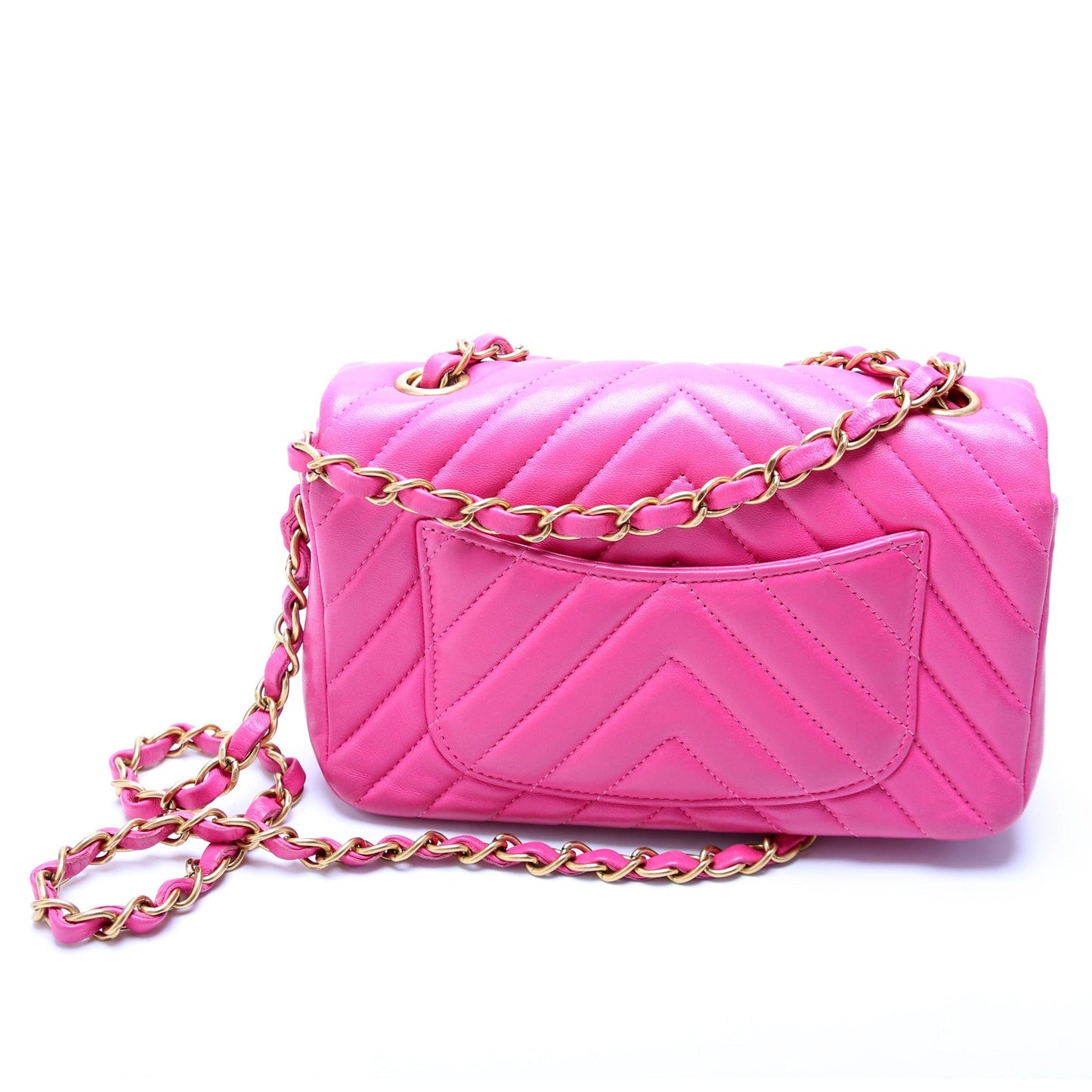 Chanel Classic Flap Mini Rectangle Lambskin 21M Bag
