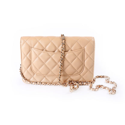 Chanel WOC Classic Quilted Caviar Bag