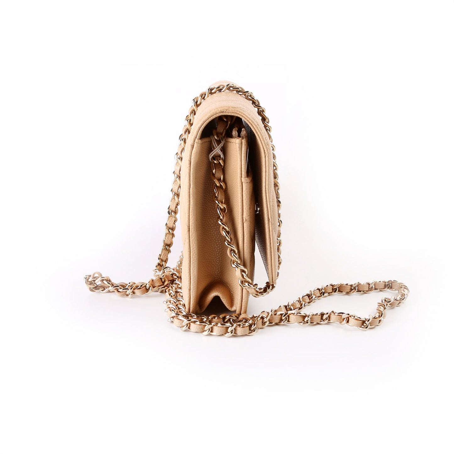 Chanel WOC Classic Quilted Caviar Bag