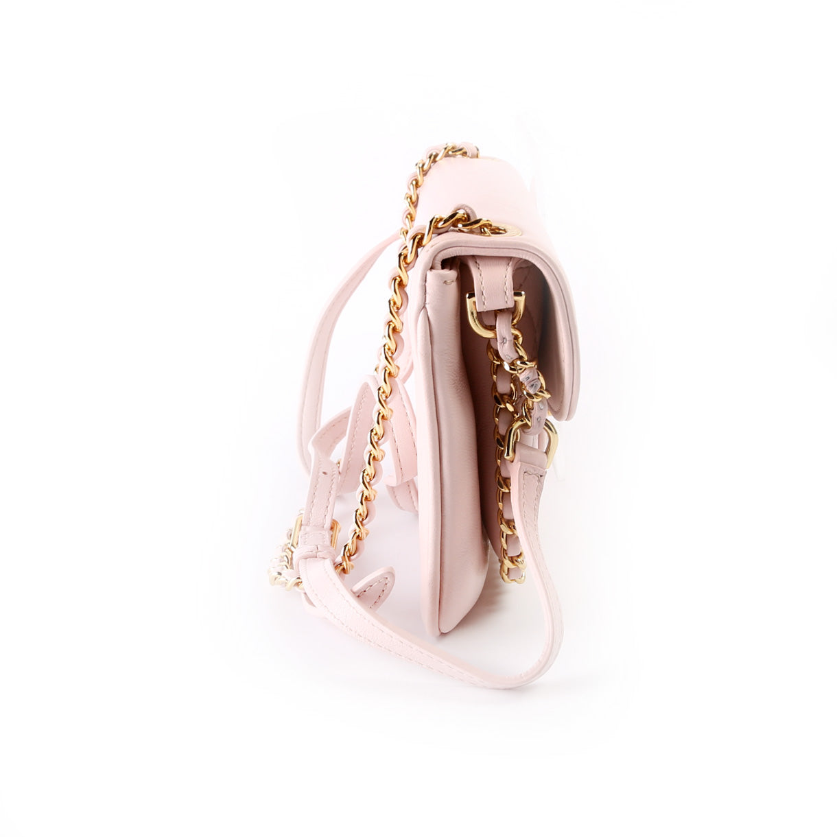 Chanel CC Unchained Mini Crossbody Lambskin 24M Bag