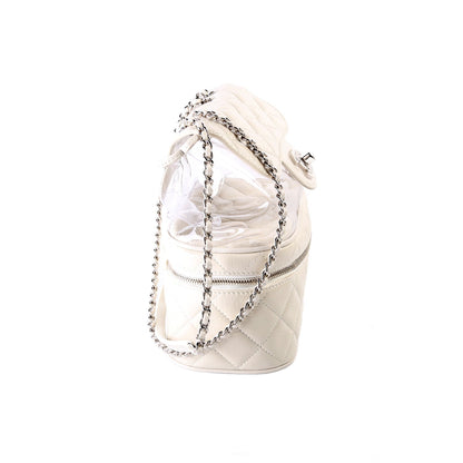 Chanel Aquarium Shoulder PVC/Shiny Calfskin 25M Bag