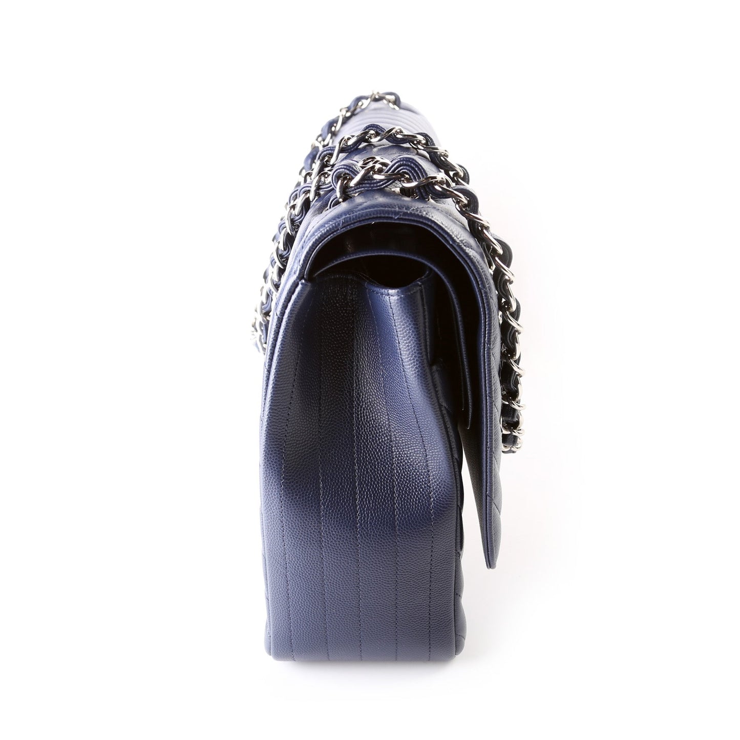 Chanel Classic Flap Maxi Chevron Caviar 22M Bag