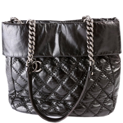 Chanel Ultra Stitch Chain Tote Glazed Bag