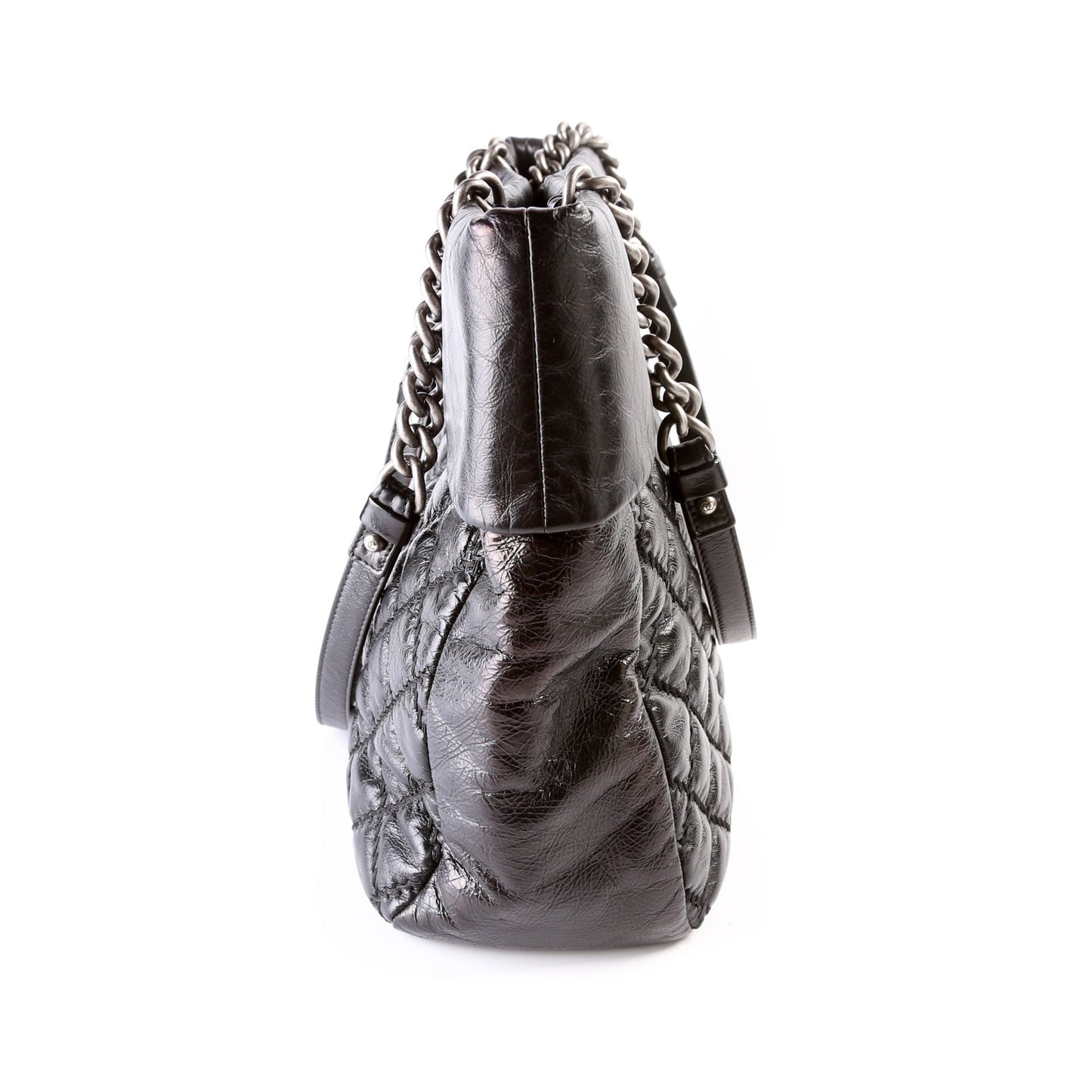 Chanel Ultra Stitch Chain Tote Glazed Bag