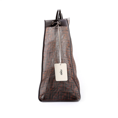 Fendi 8BH351 FF Mesh Runaway Shopper Large Bag