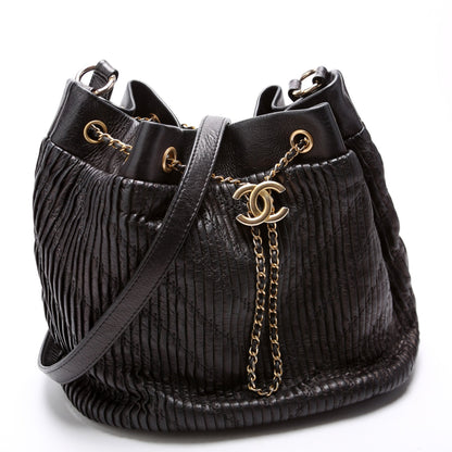 Chanel Coco Pleats Drawstring 24M Bag