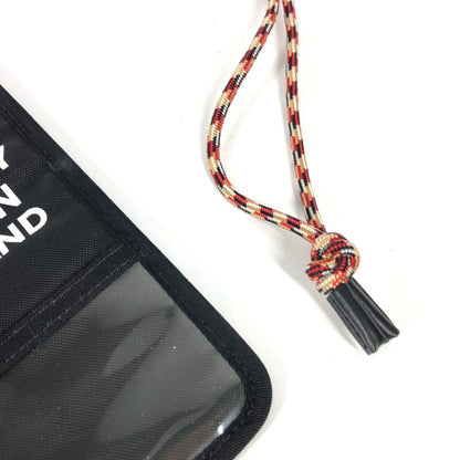 BURBERRY Card Case Nylon black Pass case logo Women