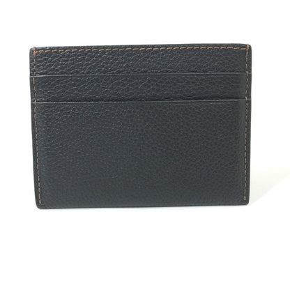 BURBERRY Card Case leather black TB Women