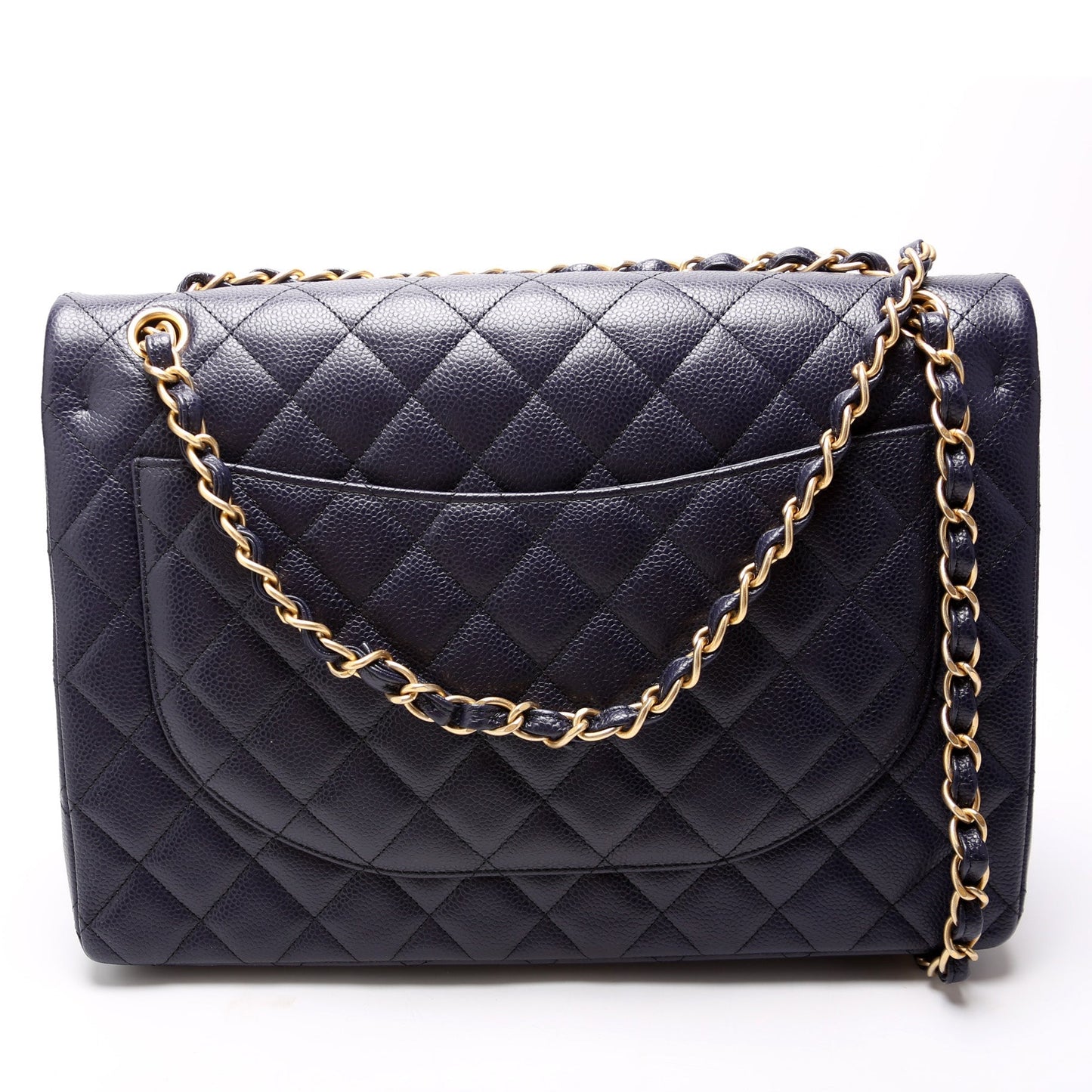 Chanel Classic Flap Maxi Caviar 21-24M Bag