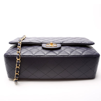 Chanel Classic Flap Maxi Caviar 21-24M Bag