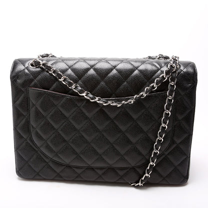 Chanel Classic Flap Maxi Caviar 14-16M Bag