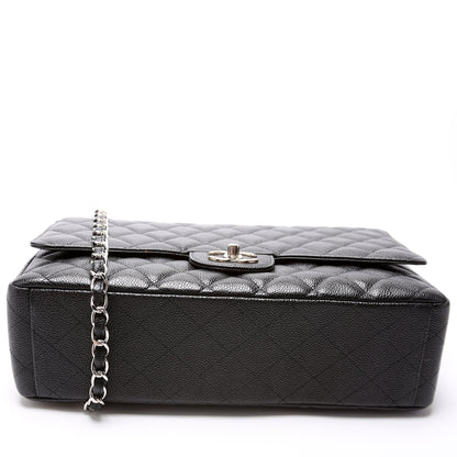 Chanel Classic Flap Maxi Caviar 14-16M Bag