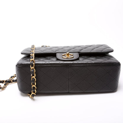 Chanel Classic Flap Jumbo Caviar 21-24M Bag