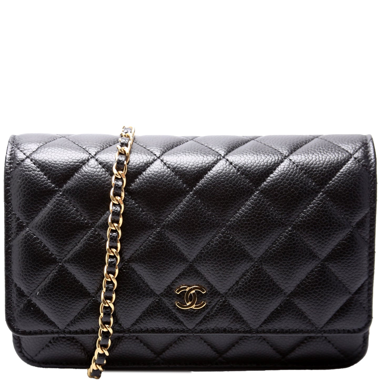 Chanel WOC Classic Quilted Caviar RFID Bag