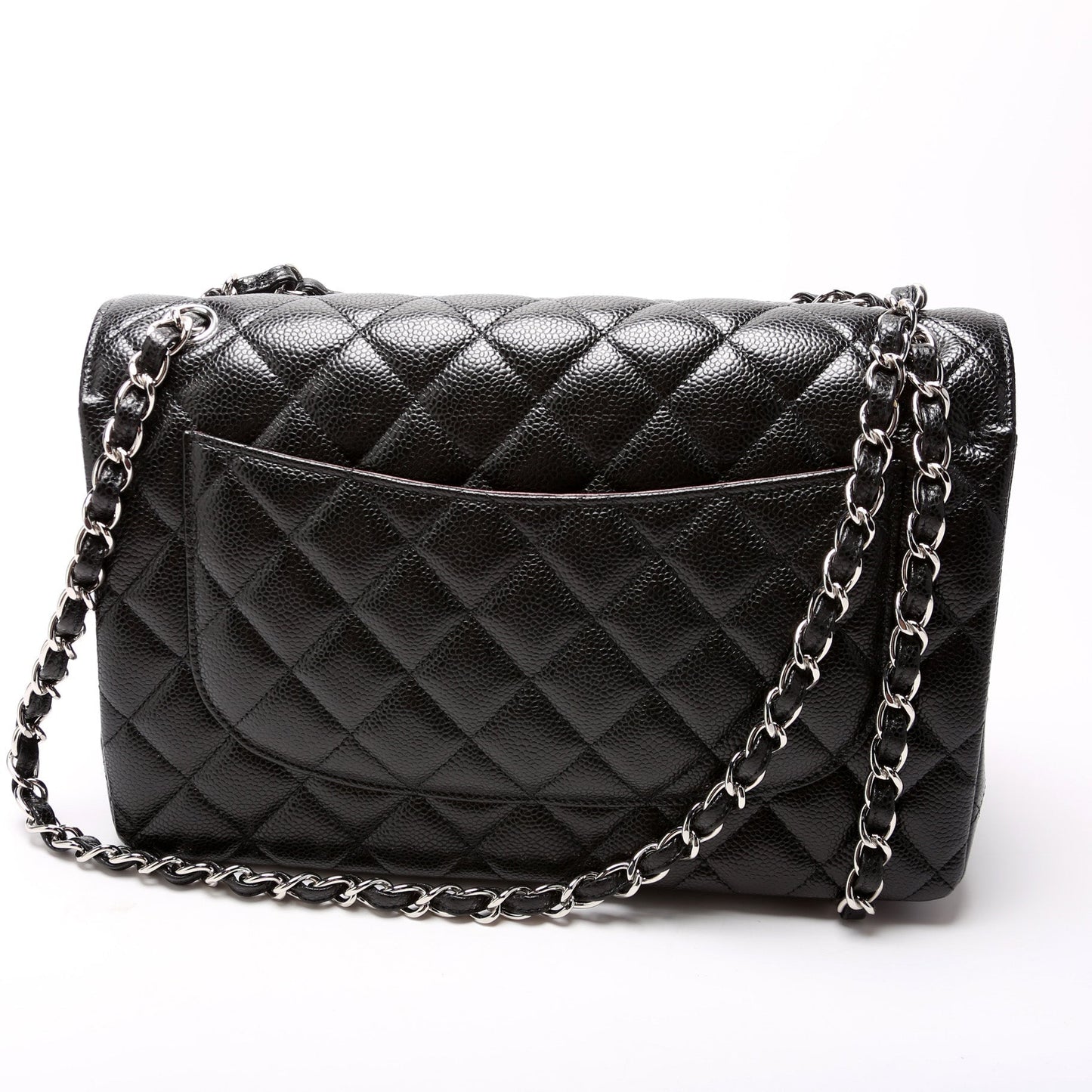 Chanel Classic Flap Jumbo Caviar RFID Bag