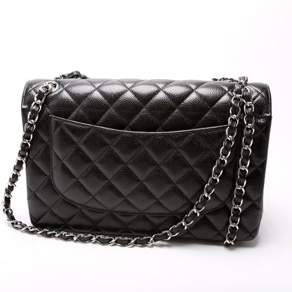Chanel Classic Flap Jumbo Caviar RFID Bag