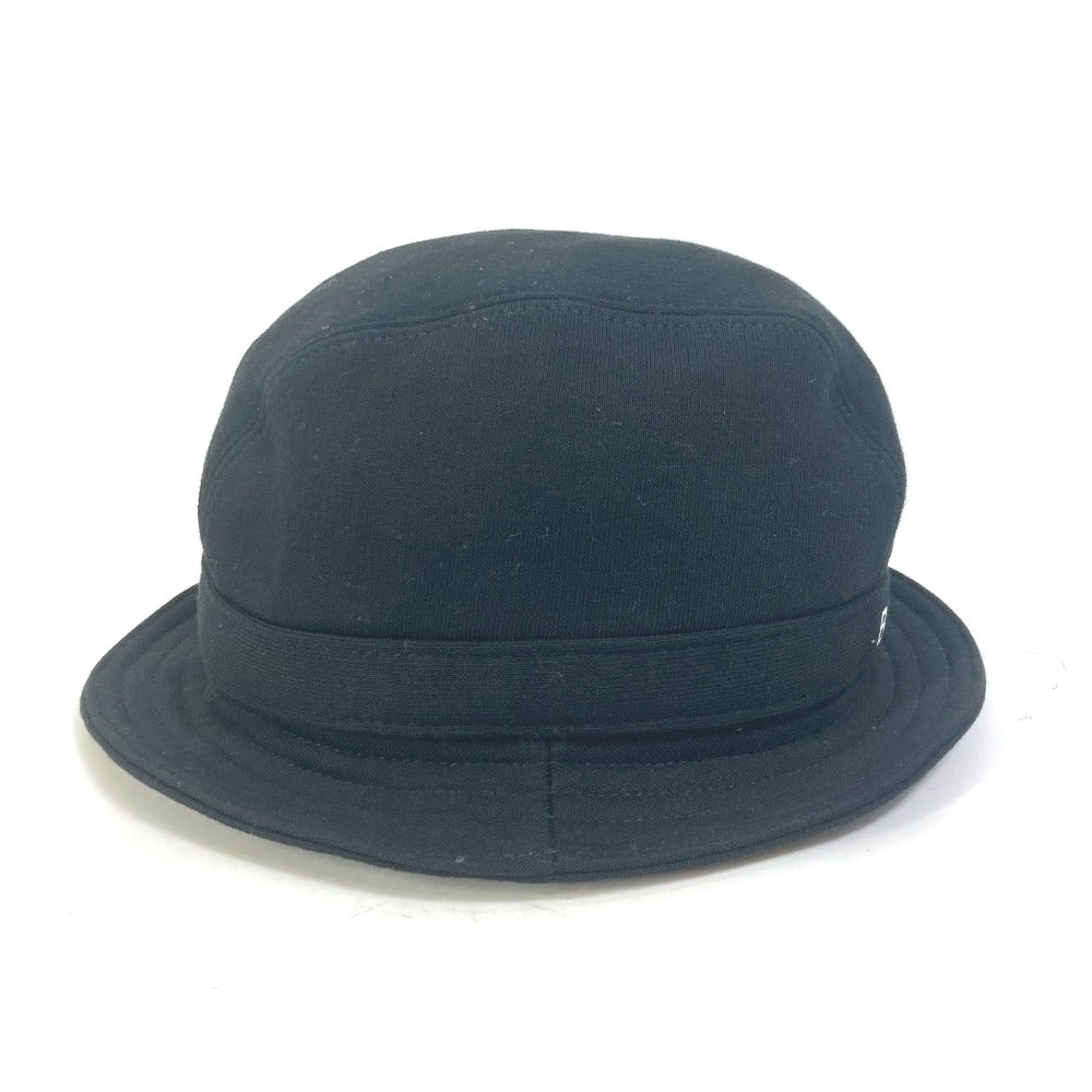 BURBERRY hat 8026928 cotton black hat hat logo Women M