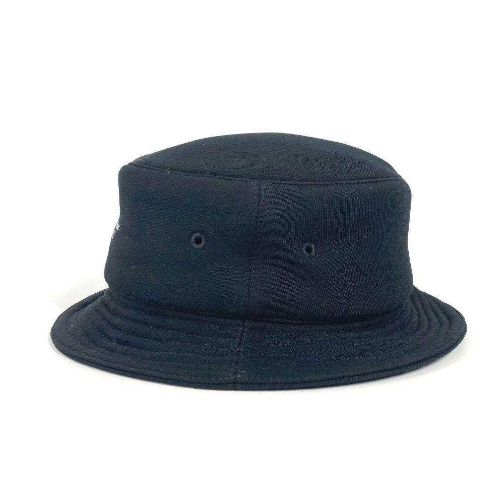 BURBERRY hat 8050066 cotton black logo mens L