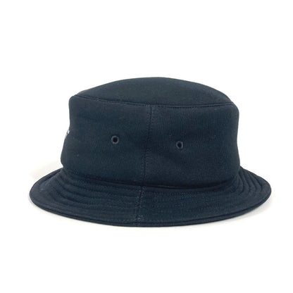 BURBERRY hat 8050066 cotton black logo mens L