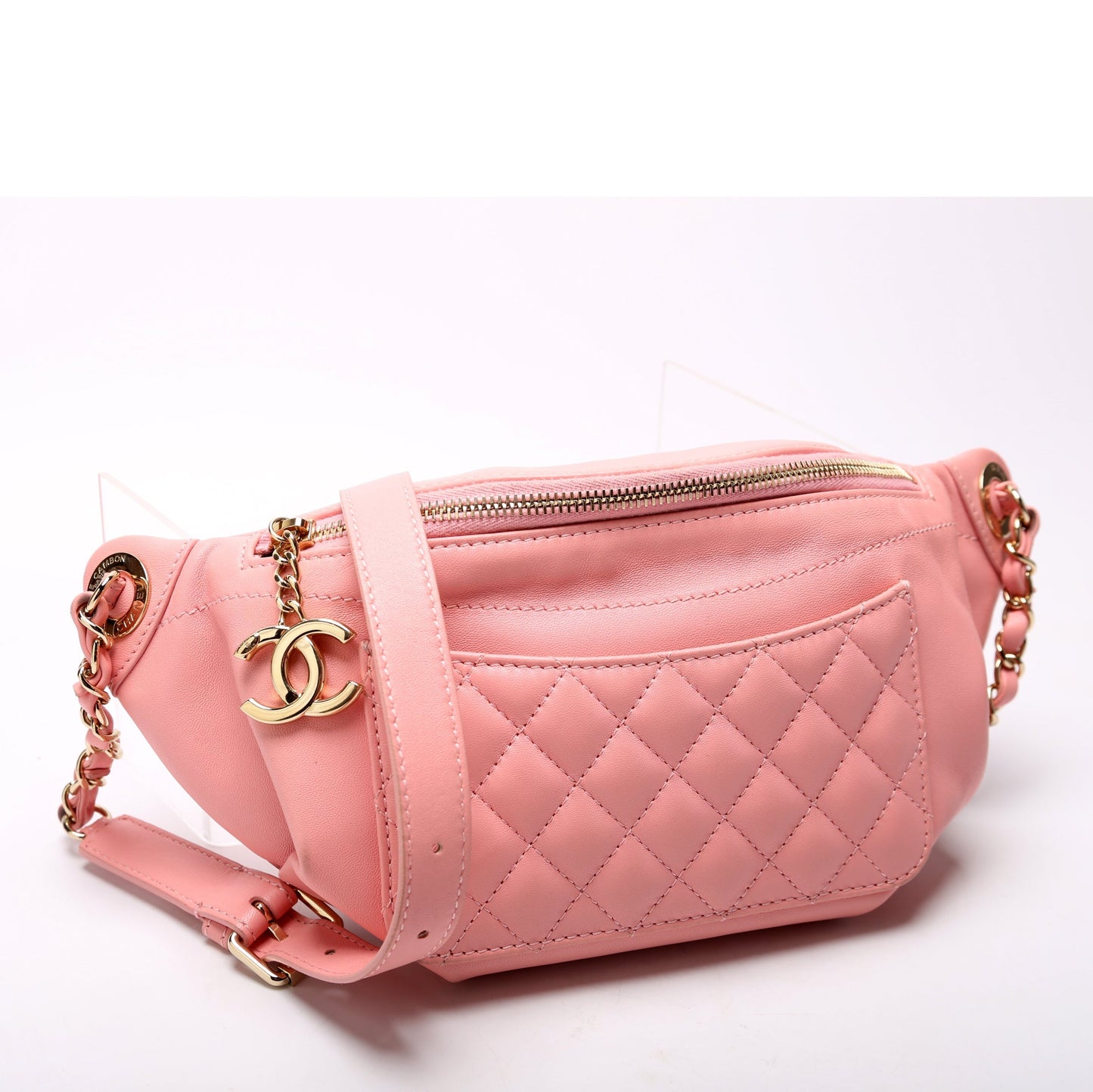 Chanel CC Waist Quilted Lambskin 27M Bag