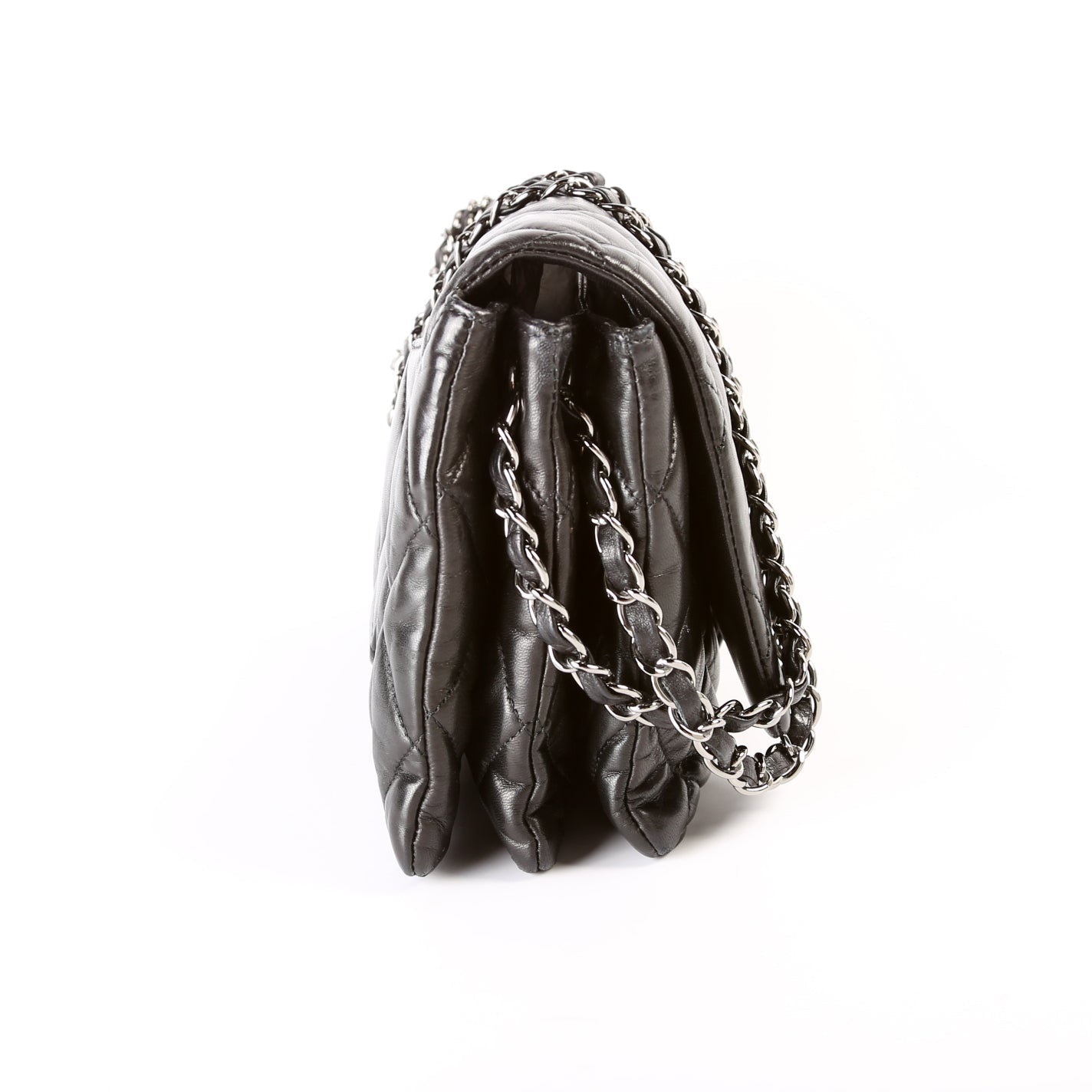 Chanel 3 Accordion Flap Lambskin 13M Bag