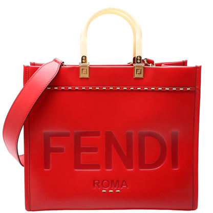 Fendi Sunshine Shopper Medium Leather 8BH386 Bag
