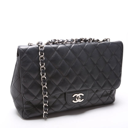 Chanel Classic Flap Jumbo Caviar 10-13M Bag