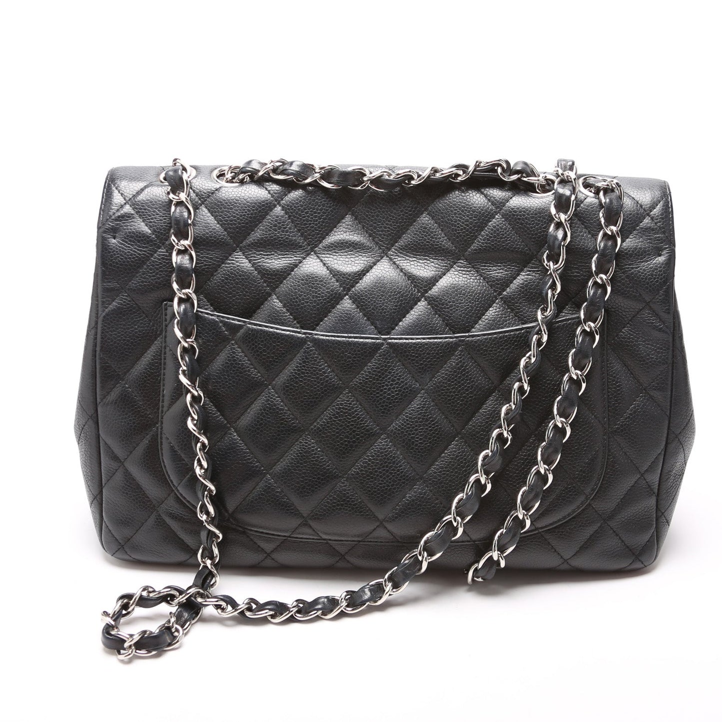 Chanel Classic Flap Jumbo Caviar 10-13M Bag