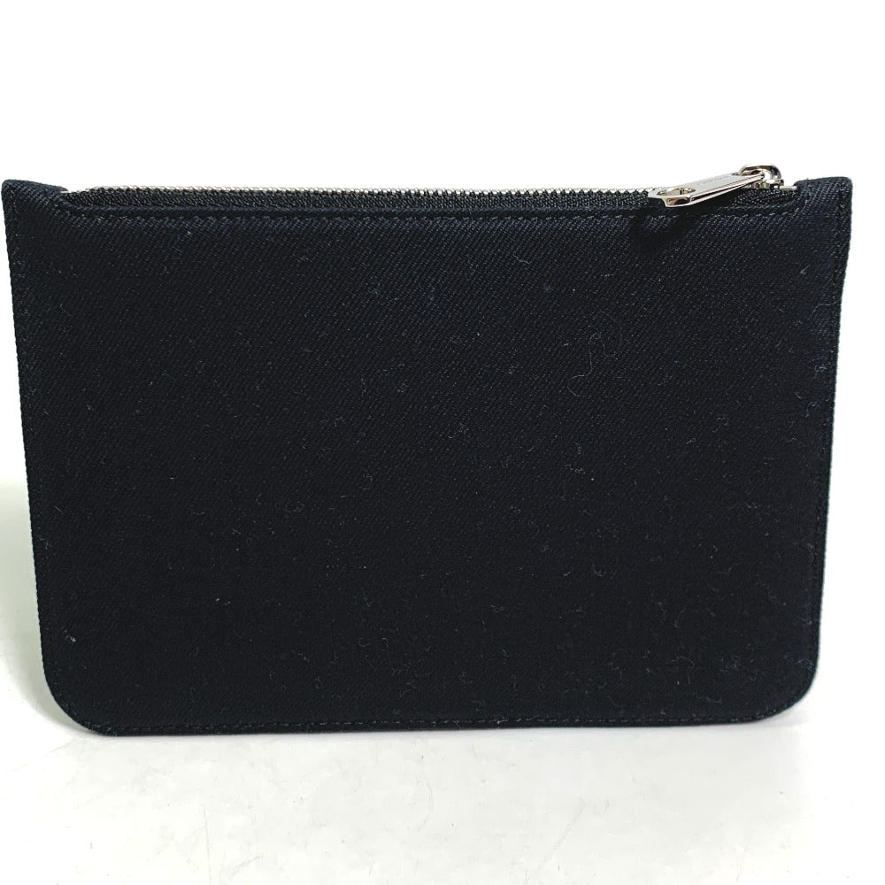 BURBERRY Pouch canvas black Makeup pouch Cosmetics Pouch LOVE Women