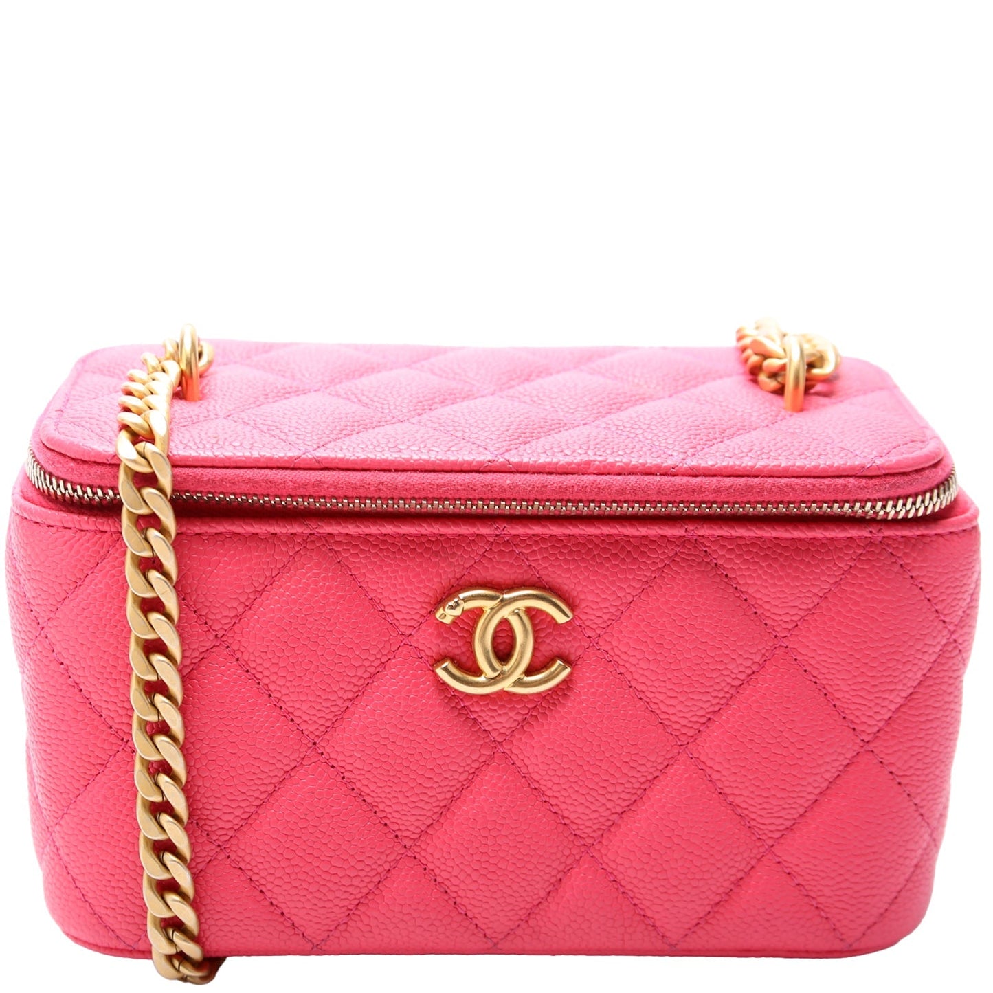 Chanel Vanity Small Sweetheart Chain Caviar 32+M Bag