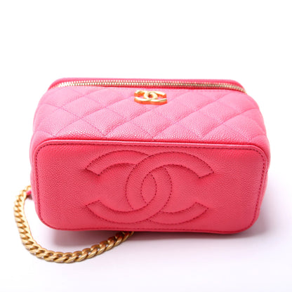 Chanel Vanity Small Sweetheart Chain Caviar 32+M Bag