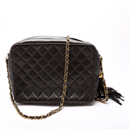 Chanel CC Front Pocket Tassel Camera Vintage 3M Bag