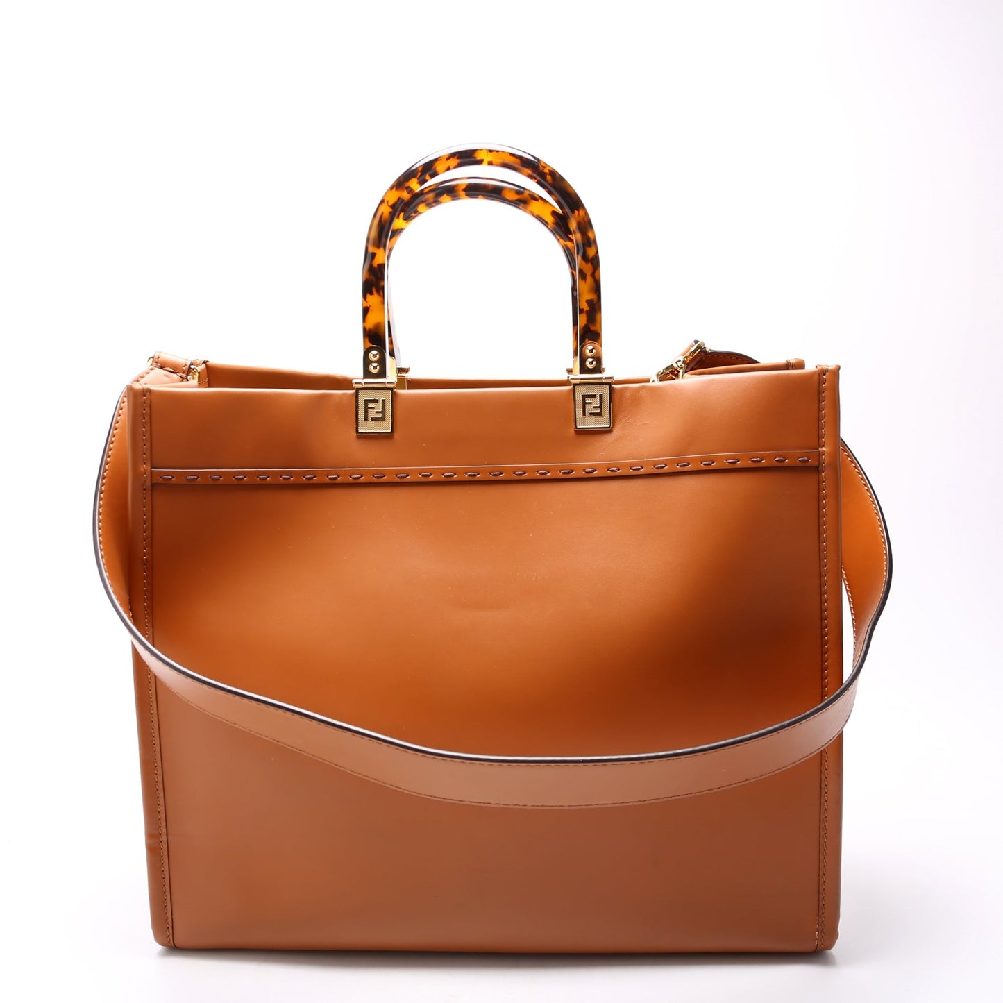 Fendi Sunshine Shopper Medium Leather Bag